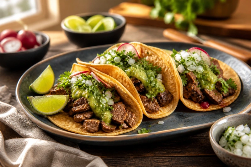 Tacos mexicanos caseros fáciles y rápidos paso a paso